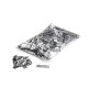 Confettis Métalliques - 55x17mm - Sac de 1kg - Silver