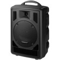 Portable speaker Monacor TXA-800CD + wireless microphone + bag