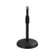 Pied micro de table Monacor MS-22 Noir