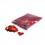 Metallic Confetti Hearts - Ø55mm - Bulk bag 1kg - Red