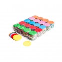 Paper Confetti Rounds - Ø55mm - Bulk bag 1kg - Multicolour