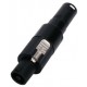 Adapter XLR 3P male - Speakon 2P female - Black