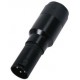 Adapter XLR 3P male - SPEAKER 2P male - Black