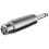Adapter XLR 3P female - Jack 6.35 male mono