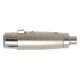Adapter XLR 3P female - RCA female