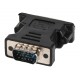 Adaptateur DVI-I (24+5) femelle - VGA HD-SUBD15 mâle