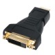 Adapter DVI-D (24+1) female - HDMI male - Gold plated