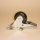 Set of 4 swivel castors 80mm (2 with brake)