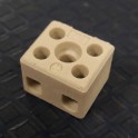 Porcelain terminal block - 2P