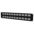 Caymon BSV02 - Panel 19" 2U ventilated black