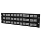 Caymon BSV03 - Panel 19" 3U ventilated black